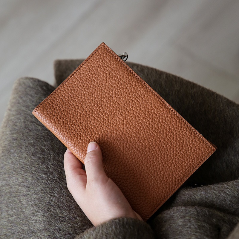 Leather Passport Holder Covers - Index Card Holder recension och pris