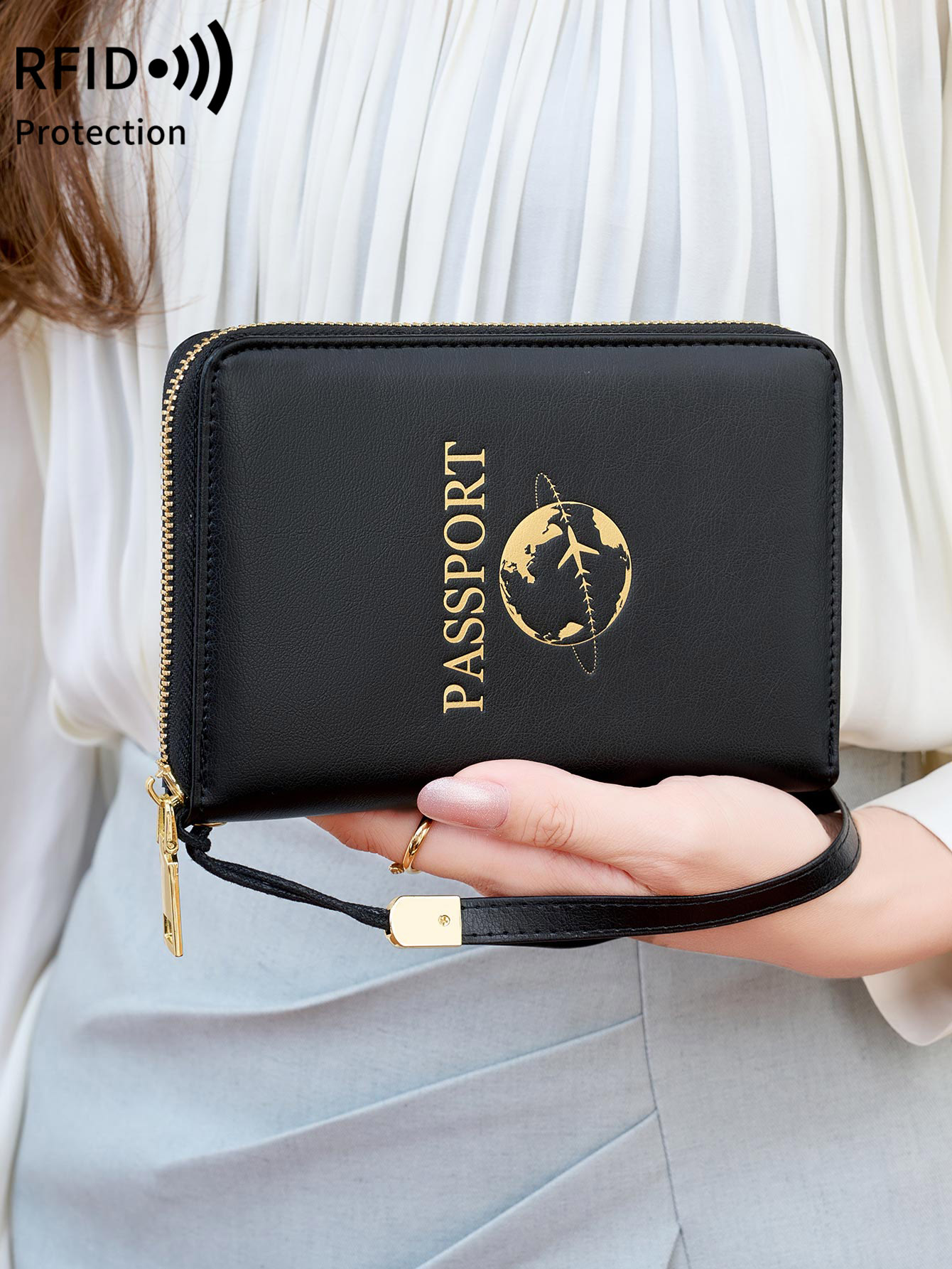 RFID Shielded Passport Holder  - Index Card Holder recension och pris