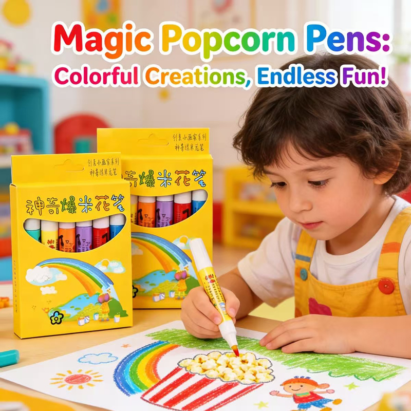 Magic Popcorn Pens 6 Colors He - Copic Marker Sketch recension och pris