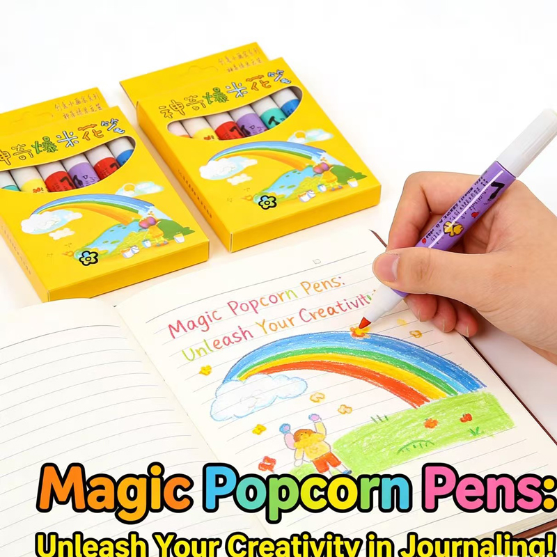 Magic Popcorn Pens 6 Colors He - Copic Marker Sketch recension och pris